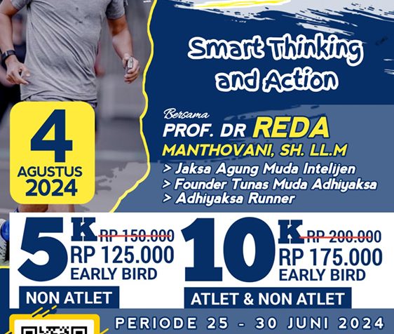 BERTUAHPOS CITY RUN 2024 Lombakan Lari 5K-10K, Total Hadiah Ratusan Juta
